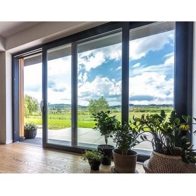 China Australian Standard Sound Insulation Soundproof Aluminum Patio Sliding Doors for Balcony and House for sale