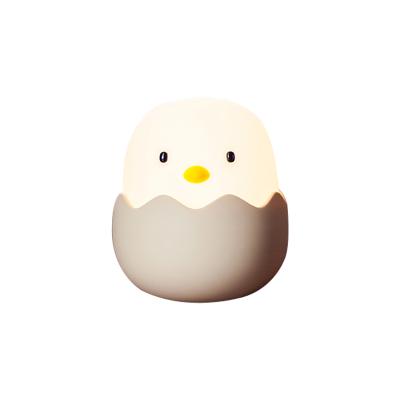 China New Design Modern Mini Cute Led Duck Night Light For Kids Rechargeable Acrylic Duck Night Lights for sale