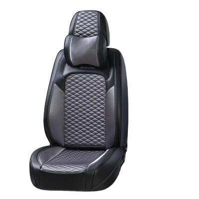 China NEW Easy Clean Car Accessories Universal Sports Car Seat Mats Protector Leather Car Seat Cover for sale