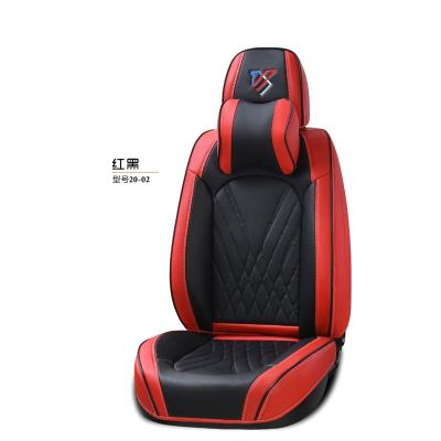 China New Arrival Waterproof Durable Full Set Of Seat Cover Luxury Sports Cushion Cover Leather Universal Car Seat Covers for sale