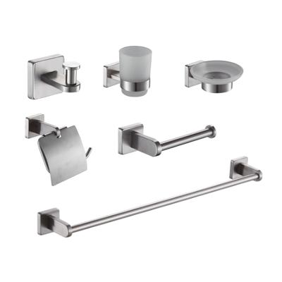 China 2020 Luxury Set Of New Stainless Steel Modern Design Bathroom Accessories for sale