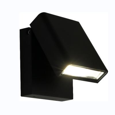 China Modern Pc+Glass Ip65 Wall Sconce Outdoor Garden 220v Led Wall Lamp for sale