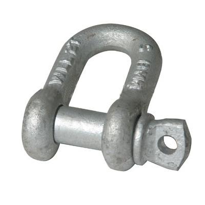 China ALLOY Grade S Dee Shackle With Screw Pin for sale