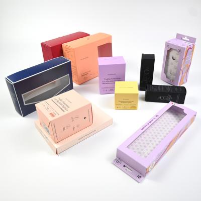 China Custom Logo Print Essential Oil Paper Packaging Box for Skincare Cosmetic Perfume for sale