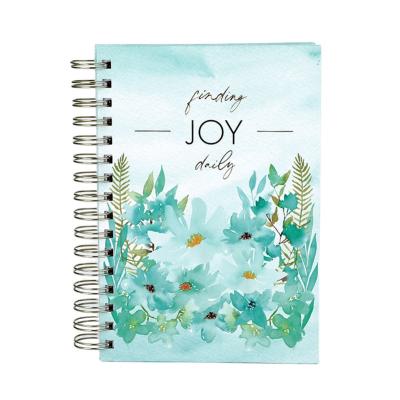 China ISO9001 Hardcover Notebook Printing A4 A5 Spiral Notebook Planner For Monthly Weekly Dairy for sale