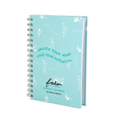 China Custom A5 Self Care Workout Journal Fitness Journal For Women And Men Gym And Daily Health Planner for sale