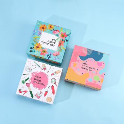 China Rigid Folding Paper Box Luxury Gift Packaging Cardboard Box Foldable Magnetic With Ribbon for sale