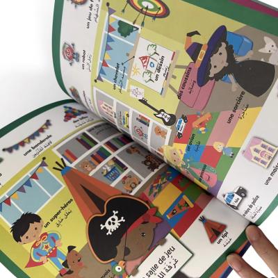 China Custom Film Lamination Picture Book Printing Full Color Catalog Printing Service for sale