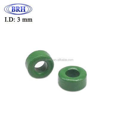 China MnZn Industrial High Green Interference Suppression EMI Permeability Magnet Ferrite Ring Toroidal Core For Inductor for sale