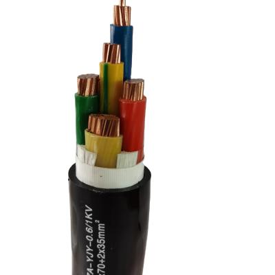 China Industrial Cu XLPE Insulated Power Cable Zr-Yjy Yjy Wdzn-Yjy Cable 3*70+2*35 for sale