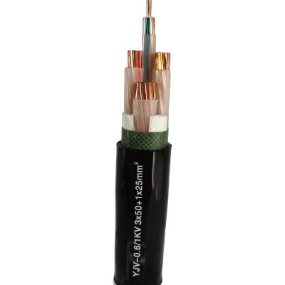 China Industrial YJV XLPE Insulated Power Cable Copper Core Cable Price 35mm2 / 50mm2 for sale