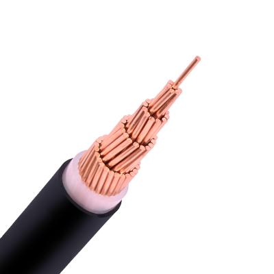 China Construction 240mm Medium Voltage Copper Conductor Steel Wire Armored Underground Power Cable for sale