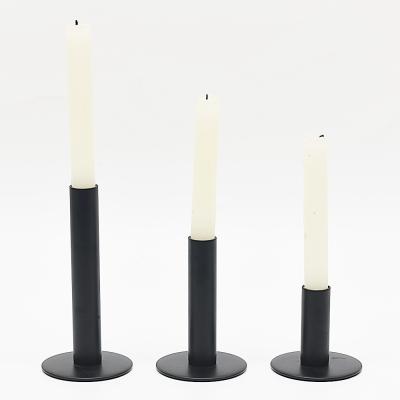 China Modern Minimalist Metal Candle Holder Home Decoration Table Church Holiday Wedding Decoration Candlestick for sale