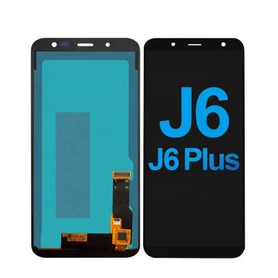 China For Galaxy J6+ For Samsung Galaxy J6 Display LCD For Samsung J6 J600 LCD For Original Samsung J6 Display LCD for sale