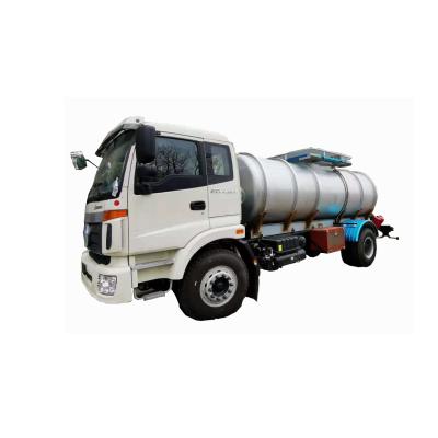 China food & Beverage factory low price Foton 4x2 5 cubic meters 5000 liters stainless steel water tank truck for sale for sale