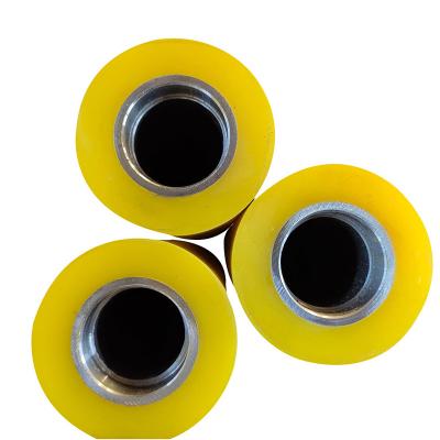 China Industrial Pu Polyurethane Wheel High Quality Polyurethane Coated Rubber Wheel With Heavy Duty Polyurethane Wheels for sale