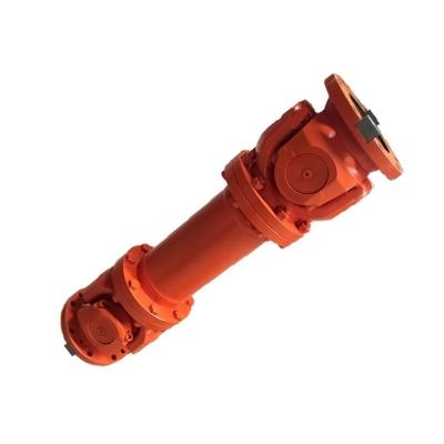 China Long Operating Life Cardan Shaft Transmission Parts Cross Universal Coupling Flexible Coupling Heavy-duty Machinery Joint Coupling for sale