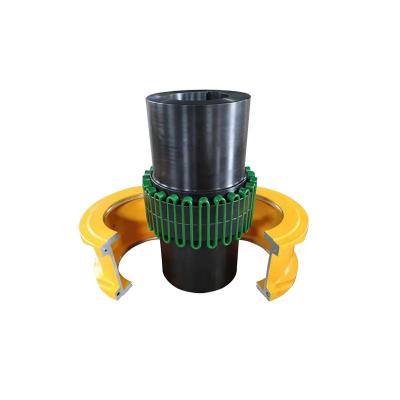 China Long Operating Life Hot Sale Js Type Spring Shaft Snake Grid Flexible Coupling For Power Transmission for sale