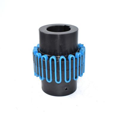 China Long Operating Life Snake Spring Coupling Flexible Coupling For Chain Conveyor High Quality Js Series Snake Spring Grid Coupling for sale