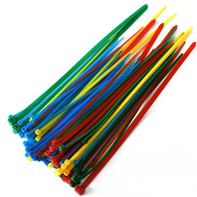 China 2.5*100mm Heat Resistant Heavy Duty Plastic Zip Ties 66 Self Locking Nylon Cable Ties for sale