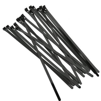 China Factory direct sales eco-friendly green plastic nylon zip ties made in China for sale