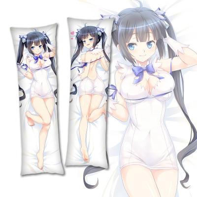 China Printed Quality Viable Custom Cartoon Character Hestia Pillow Anime Case for sale