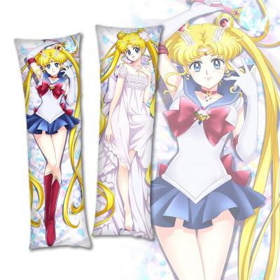 China SAILOR MOON Lifelike Hot Japanese Anime Pillow Case Hugging Body Pillow 2pcs Zao Meng Zhu 2way Cover Knitted Daily Rise Hotel, Home for sale