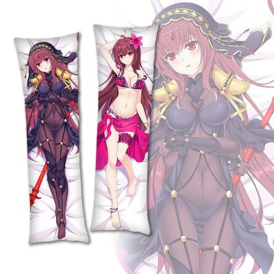 China Viable Fate/Grand Order Custom Printed Scathach Anime Pillow Case for sale