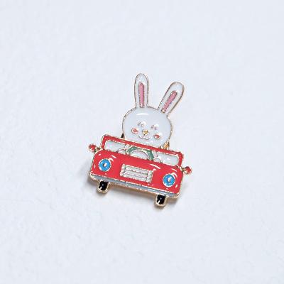 China Customized Metal Badge Manufacturing Rose Gold Plated Glitter Anime Cartoon Hard Enamel Pin Soft Enamel Pin Lapel Pin Custom for sale