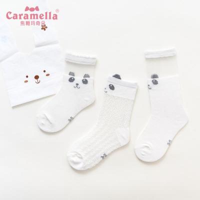 China Viable Cartoon Socks Cute Teen Girls Summer Socks Young White for sale