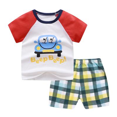 China New Arrival Casual Girls' Clothing Sets Cute Kids Overall Clothes Boy for sale