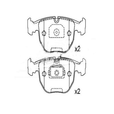 China Auto Car Part 4050043100 Brake System Manufacturers Break Parts Ceramic Brake Pads for sale