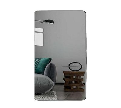 China Full Body Modern Custom Frameless Floor Length Home Decor Polished Wall Mirror For Dance Studio for sale