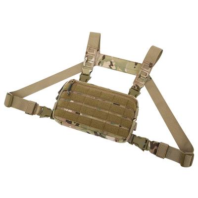 China Low Price Guaranteed Quality Camouflage Chest Rig Outdoor Tactical Bag Anti Theft For Men for sale