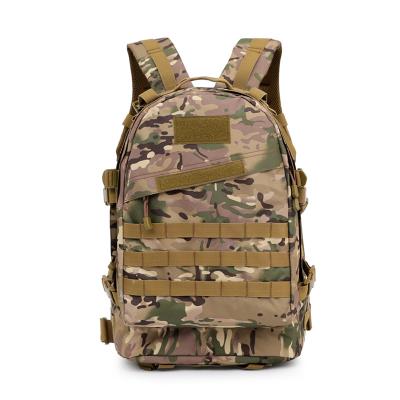 China Outdoor sports anti-theft travel increasing camping multifunctional black military tactical backpack for sale