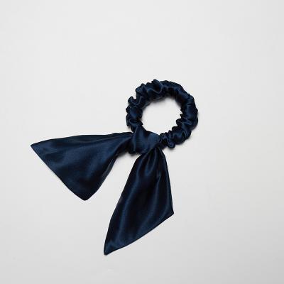 China High Elastic Hair Accessories 1cm Grade 6A Mulberry Silk Fashionable Small Size 100% Pure Scrunchie for sale