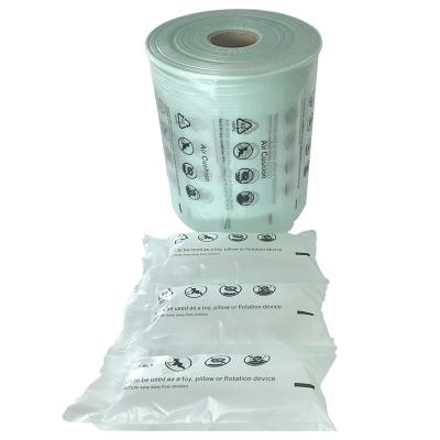 China Zero Pack 20*10CM Filling/Protection 20 Micron Biodegradable Air Cushion Bags Film Rolls For Protective Packaging for sale