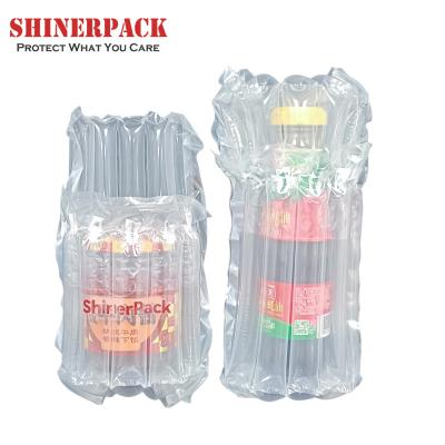 China Environmentally Friendly Quakeproof Air Bubble Wrap Bag 6 Columns Airbag Plastic Packing Envelope Bag For Glass Cup And Fragile Goods for sale