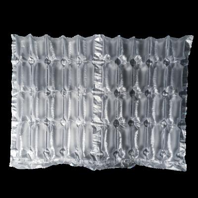 China High quality large puncture resisitance air cushion bubble wrap roll four section inflatable bubble 40 X 25 cm sheet for sale