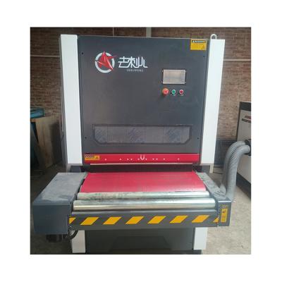 China Factory QC-1000 Metal Flat Bar Strip Wire Drawing Hot Selling Outdoor Sanding Polishing Machine for sale