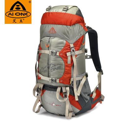 China Custom Anti-theft Bag 50 L Waterproof Durable Outdoor Climbing Bag Camping Trekking Hiking Backpack for sale