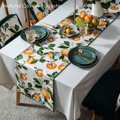 China Nordic Decoration Table Runners And Printed Luxury Nordic Place Mats Set For Party Dining Room Hotel Home Farmhouse for sale