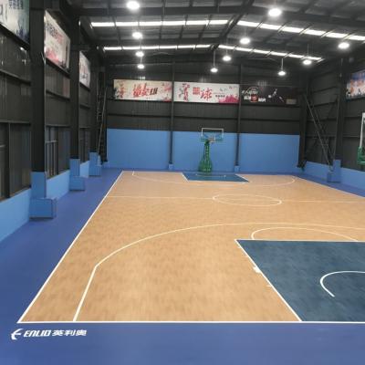 China High Quality Indoor Basketball Court Basketball Sports Flooring 5mm Thickness for sale