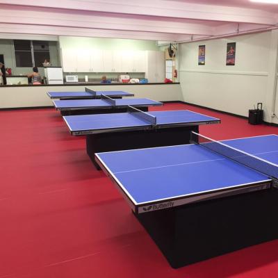 China Plastic Table tenns Ping Pong Court Flooring International ITTF Certification Choice for sale