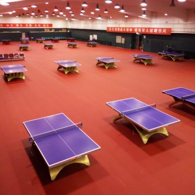 China Table tenns Asia table tennis championship using table tennis court mat famous brand ENLIO for sale