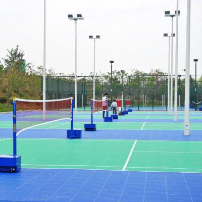 China Tennis Futsal Throw Hockey Basketball Volleyball Universal Use Anti Slip Tennis Court High Quality With ITF Approved PP Material Floating Floor for sale