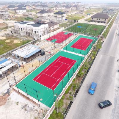 China Tennis Futsal Throw Hockey Basketball Volleyball Universal Use ITF Approved Tennis Flooring Soft Sports Court Floor Connection Pattern for sale