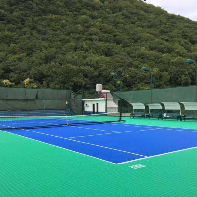 China High Quality Tennis Futsal Throw Hockey Basketball Volleyball Universal Use ITF Approved Tennis Court Red And Blue Color Etc. quality for sale