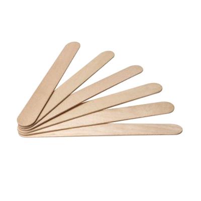 China Beauty Viable Disposable Spatulas Applicator Wooden Spatula For Sale for sale