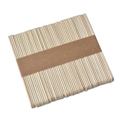 China Sustainable Wooden Ice Cream Treat Sticks Freezer Pop Sticks Popsicle Sticks for sale